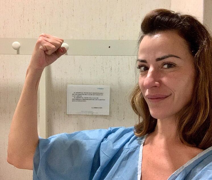 Inés Sainz celebra el fin del tratamiento contra el cáncer de mama ...