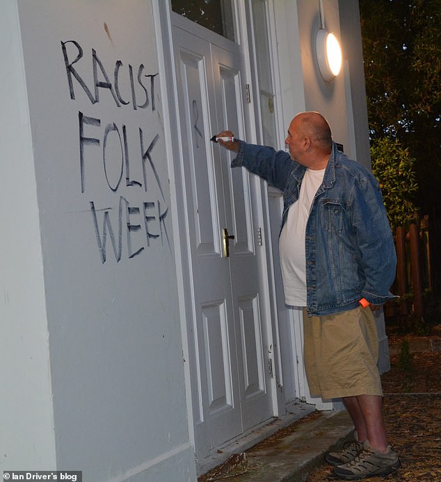 Mr Driver said he has long campaigned against folk week in the seaside town