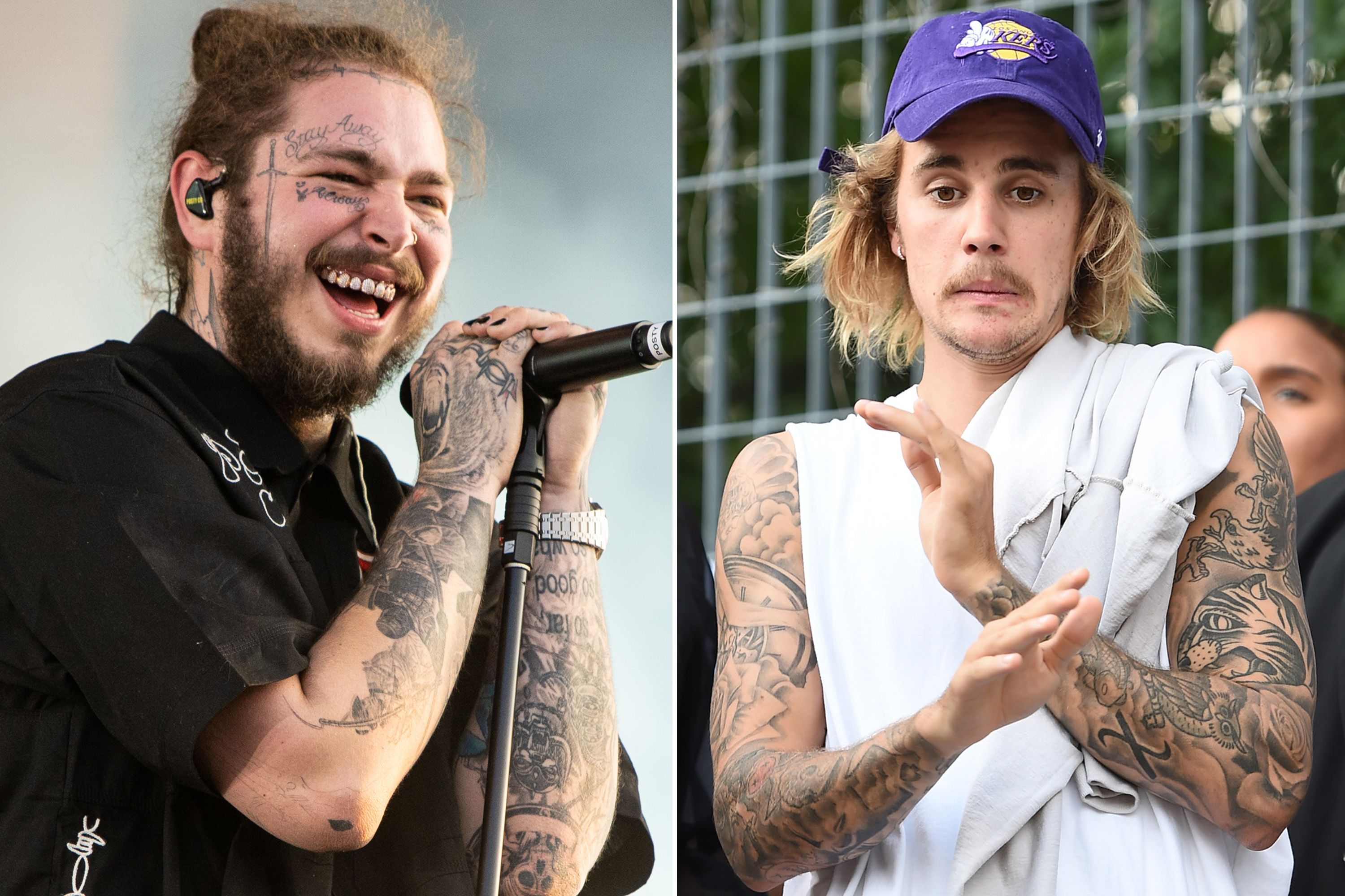 Post Malone's natural look - wide 4