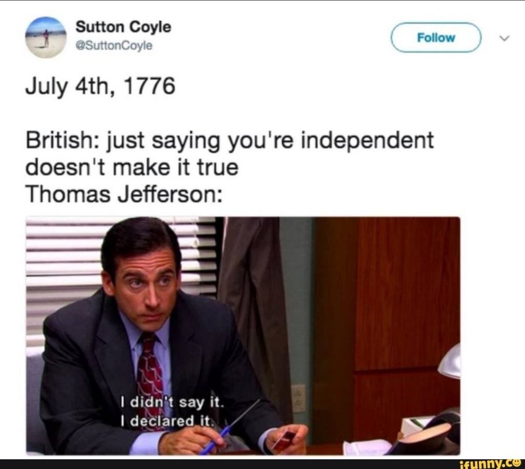4th of july memes 2020