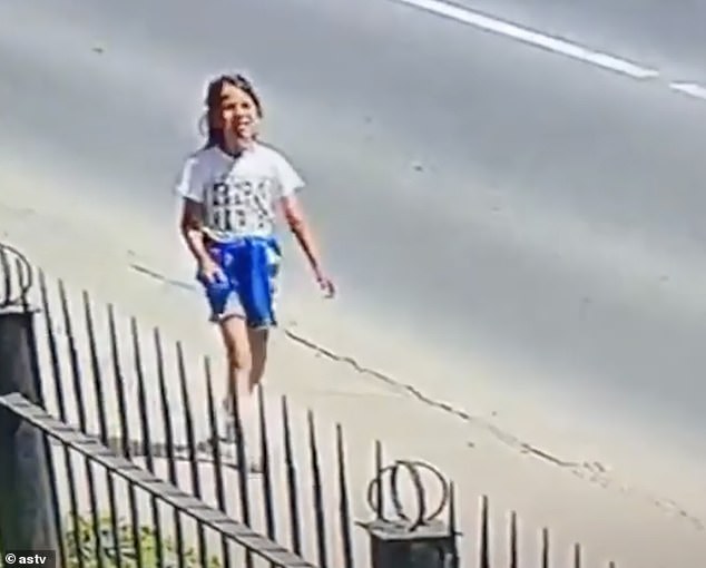 Vika was spotted on CCTV walking along a road before she was picked up by the married couple who are alleged to have raped and strangled her with a plastic bag