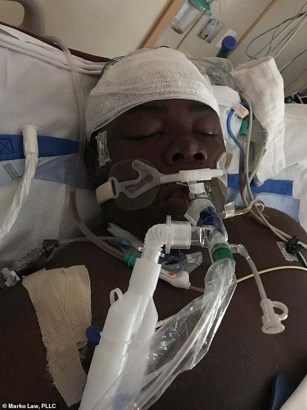 The teenager went into cardiac arrest as he was being restrained at the youth center and died in hospital two days later