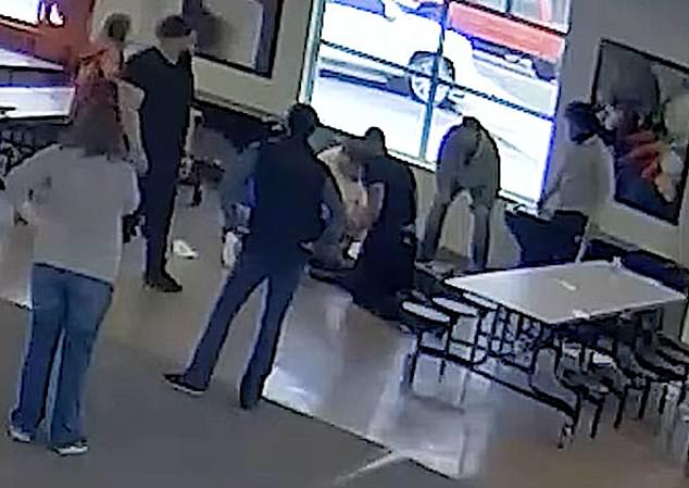 Toward the end of the video, others could then be seen attempting to give Fredericks CPR. He died in hospital two days after the incident