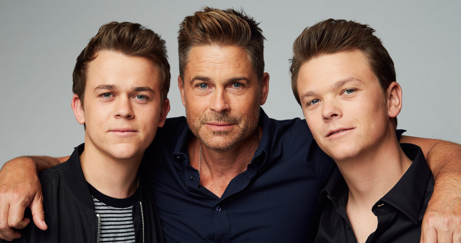 How Rob Lowe's Sons Make Fun Of Him On Instagram All The Time