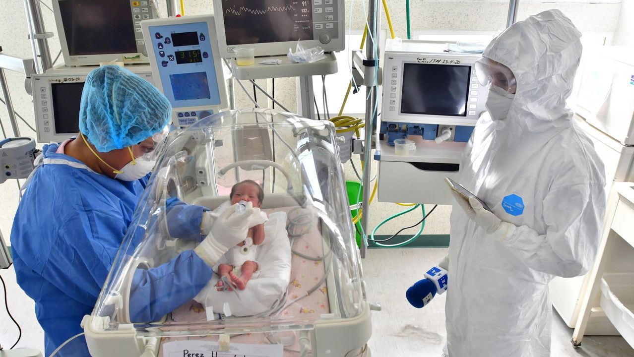 Trillizos recién nacidos dan positivo por coronavirus en México