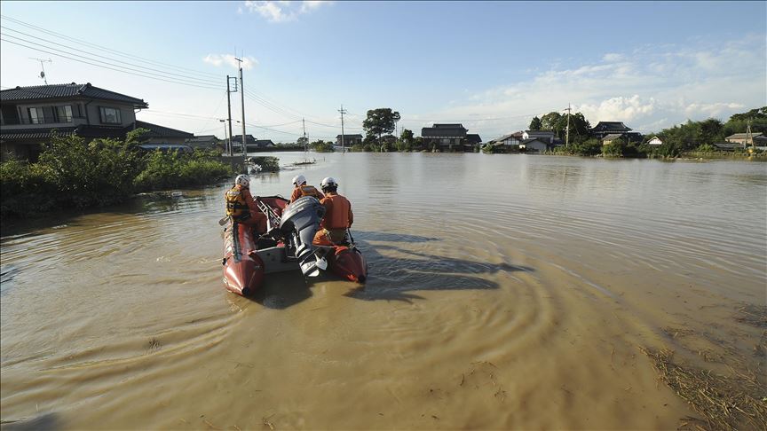 China y Japón viven inundaciones en medio de la pandemia de COVID-19