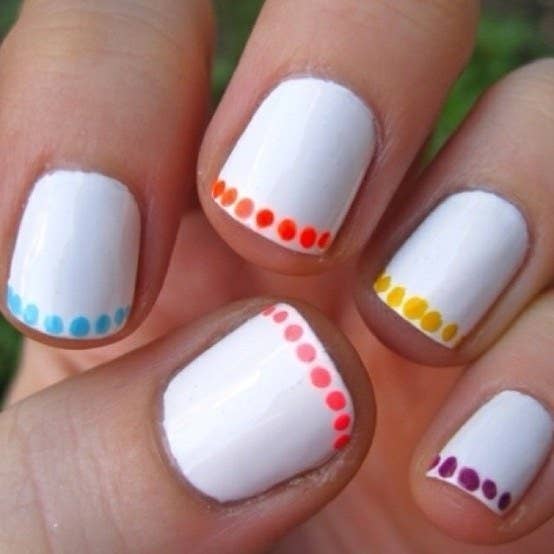 simple designs for nails