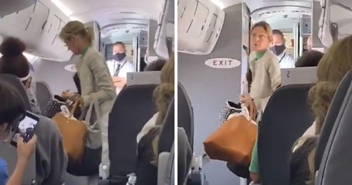 Woman Kicked Off Flight After Arguing With Flight Attendants And ...