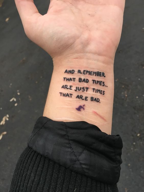 These Enlightening Tattoos About Scars Unravel Hidden Meanings   2817084 Tattoos To Cover Self Harm Scars Wrist Quote 1596628677 