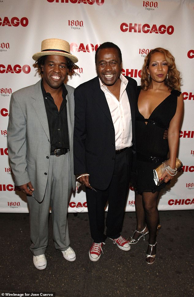 Vereen, pictured in this undated photo with his eldest son, Benjamin, and daughter Karon, said the 55-year-old father-of-four went missing on July 27