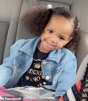 Waddles’ daughter, Trinity Randolph, was taken by officers to Kosair Chidren’s Hospital but later died from her injuries