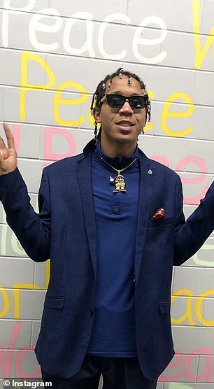 Waddles shown in an Instagram post above