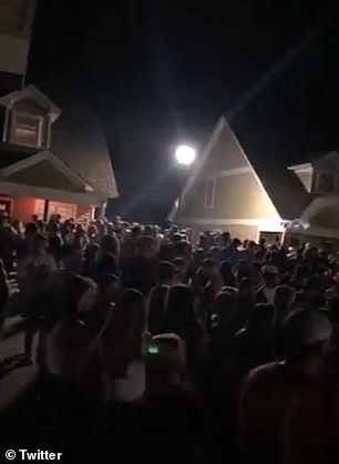 Not even Covid-19 could stop the hoards of raucous students partying the night away on Saturday