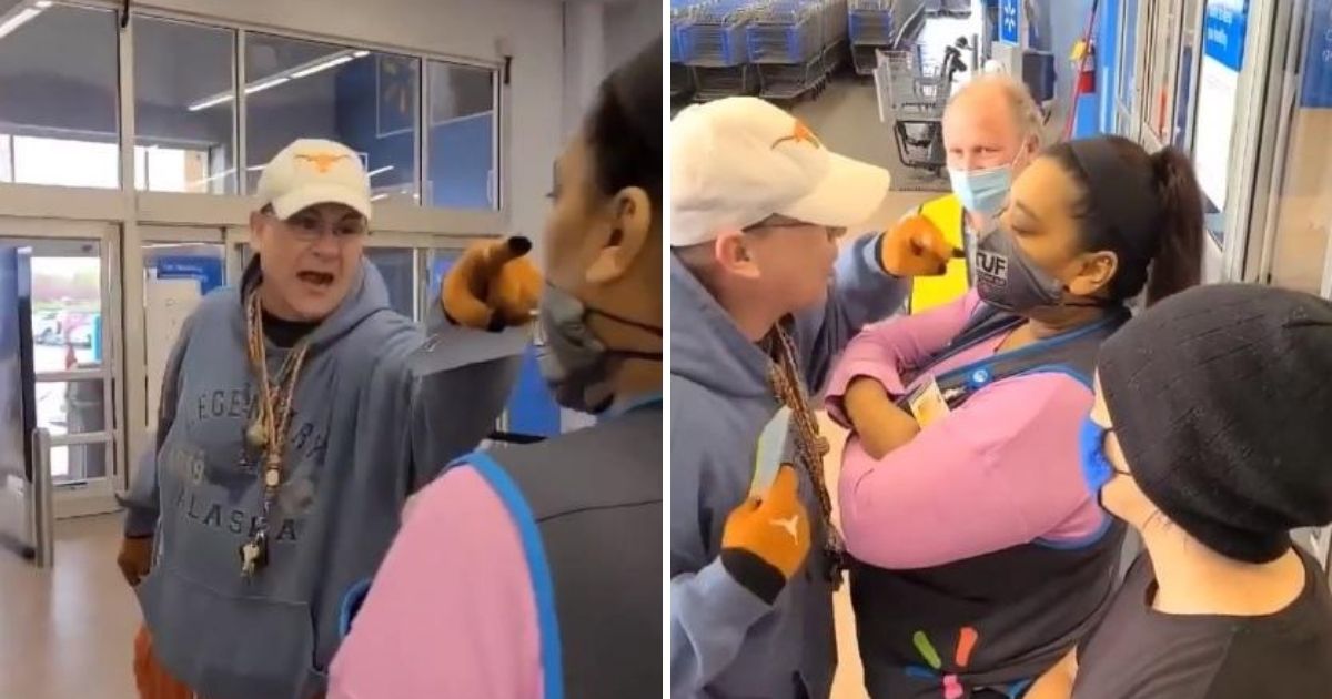 Video Shows Man Screaming At Walmart Workers After He Was Refused