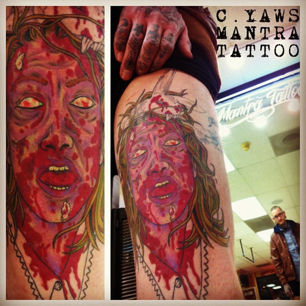 scary tattoos