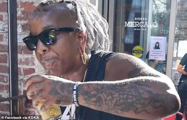 Describing the moment she took the couple