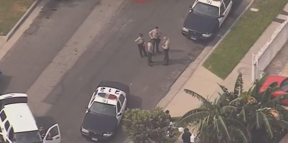 An armed carjacker led cops on a high speed chase through the Lynwood area of Compton Tuesday in what was thought to be connected to the ambush on LA deputies