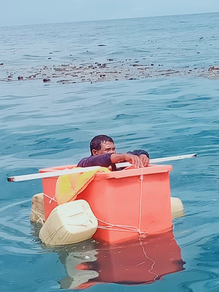 The fisherman was found on September 17