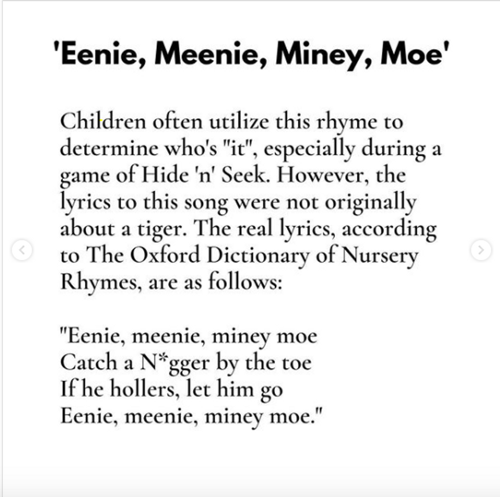 Racist Children Rhymes