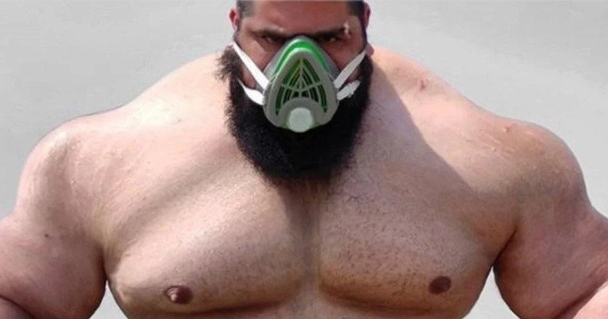 El impactante video del Hulk iraní: se entrena doblando sartenes - Clarín