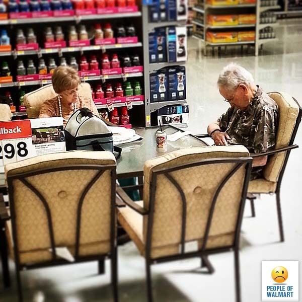 weird people of walmart
