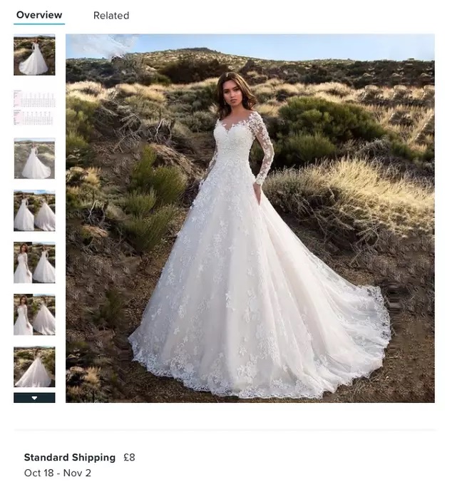 Bride 'Heartbroken' After Receiving Wedding Dress That Looked Nothing ...