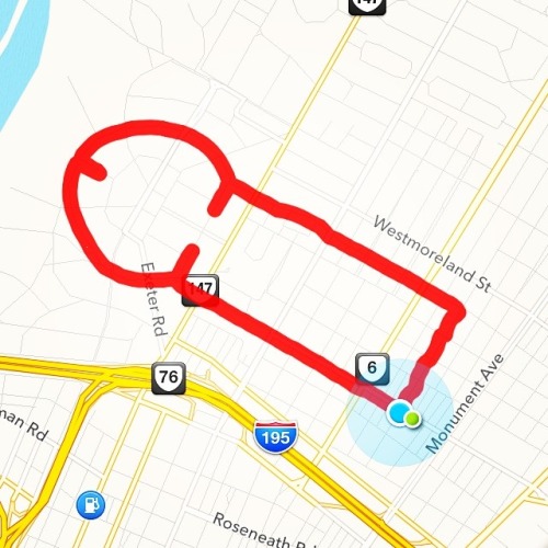 running with dick
