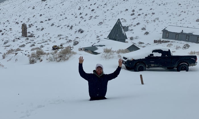 Brent Underwood, trapped in a town with only ghosts for company | Coronavirus | The Guardian