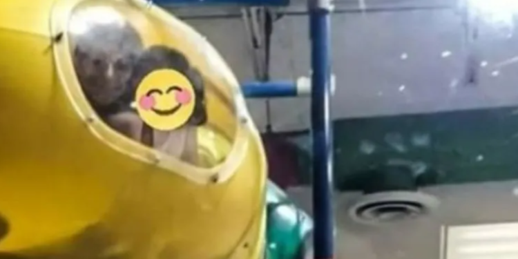 Viral: La terrorífica foto de una niña y un ser misterioso que aparece al lado de ella +Imagen