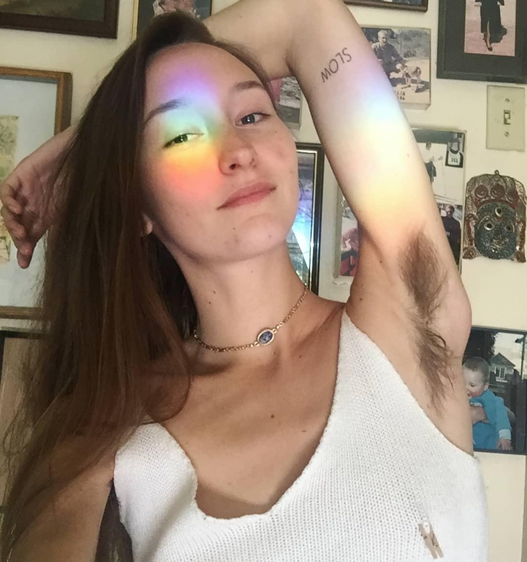 natural hairy women