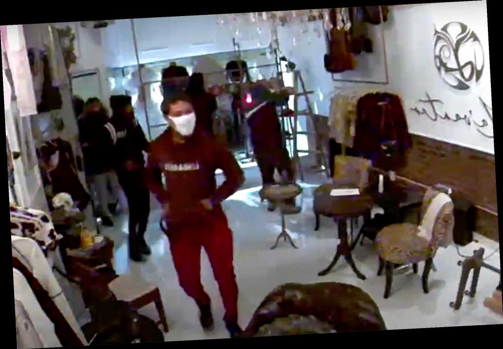 Stunning video shows looters ransack Philadelphia boutique in minutes -  WSTale.com