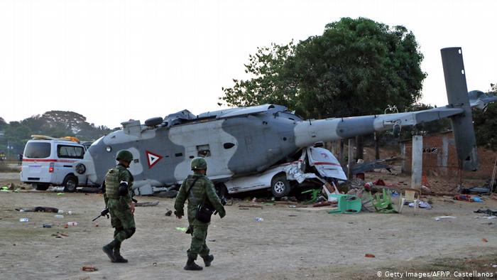 México: sismo de 7 grados y mortal accidente de helicóptero | América Latina | DW | 17.02.2018