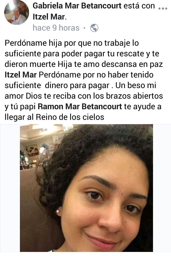 Blog Expediente MX | perdoname-hija-por-no-poder-pagar-tu-rescate | Portal de Noticias de Veracruz | Periodico de Veracruz