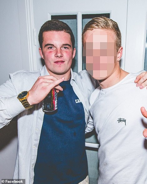 Hugo Ball, 22, (pictured left) was found with multiple stab wounds after an alleged dispute with his mother Samantha Palmer, 55, at their Bellevue Hill home in Sydney