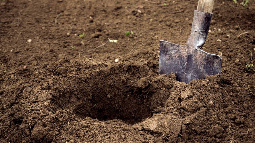 Un hombre queda atrapado en hoyo que cavó para espiar a su ex novia, pese a orden de restricción