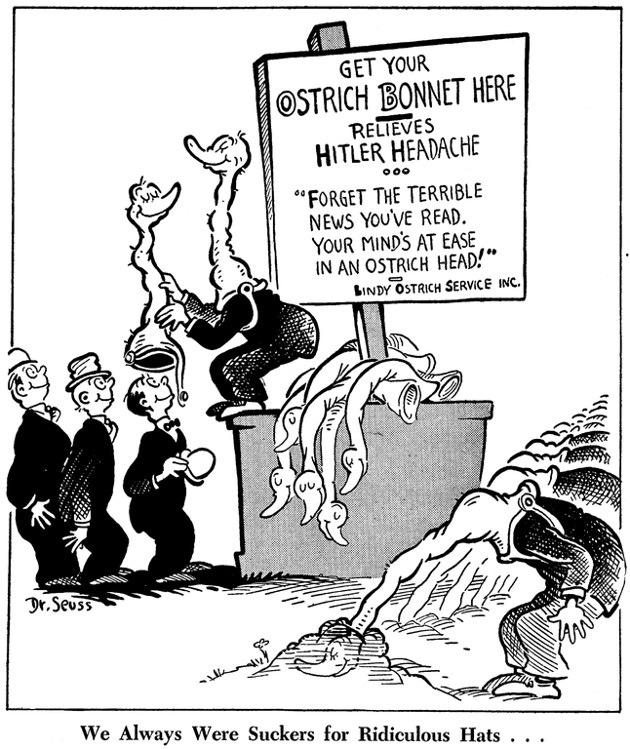 political cartoons by dr. seuss