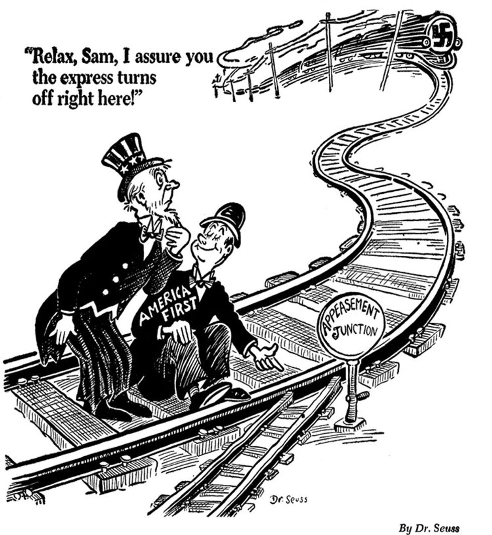 political cartoons by dr. seuss
