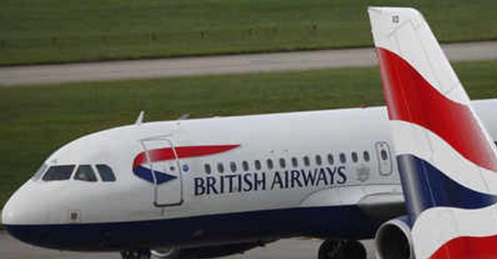 British Airways stewardess 