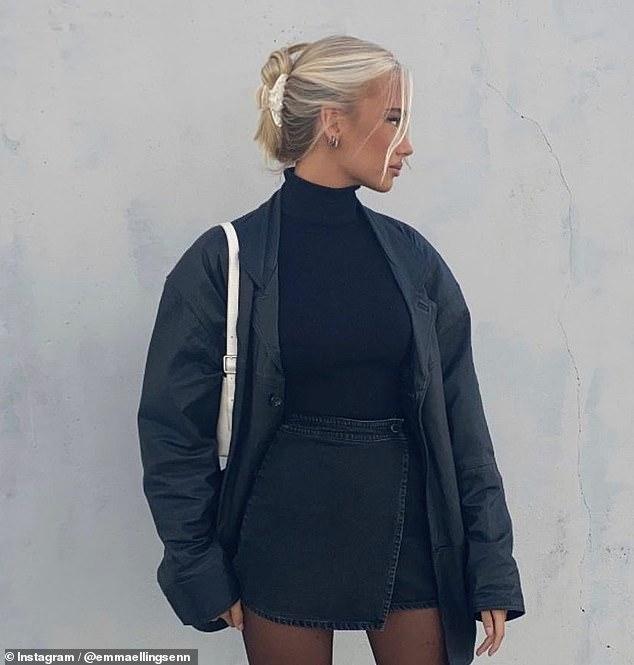 Support system: Emma said she is particularly lucky because she has a supportive family as well as 