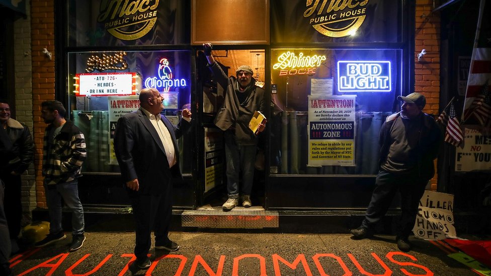 US Covid rules objector