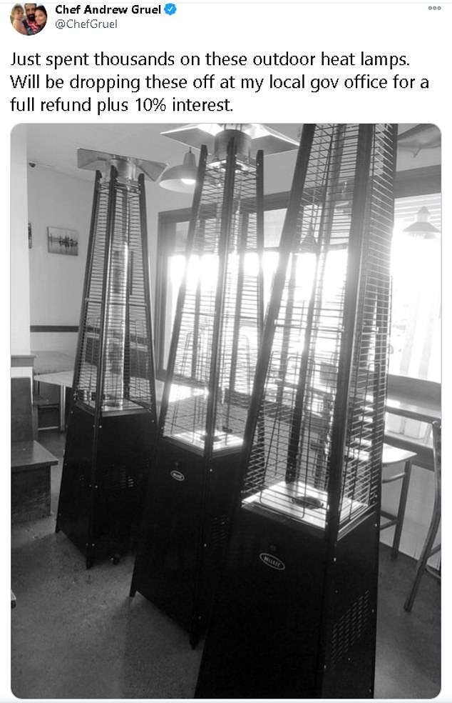 Celebrity chef Andrew Gruel blasts Newsom