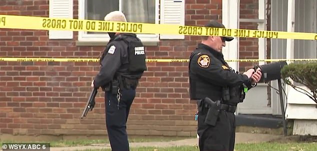 The shooting took place on Friday afternoon in northeast Columbus after SWAT officers allegedly spotted Casey Goodson Jr 