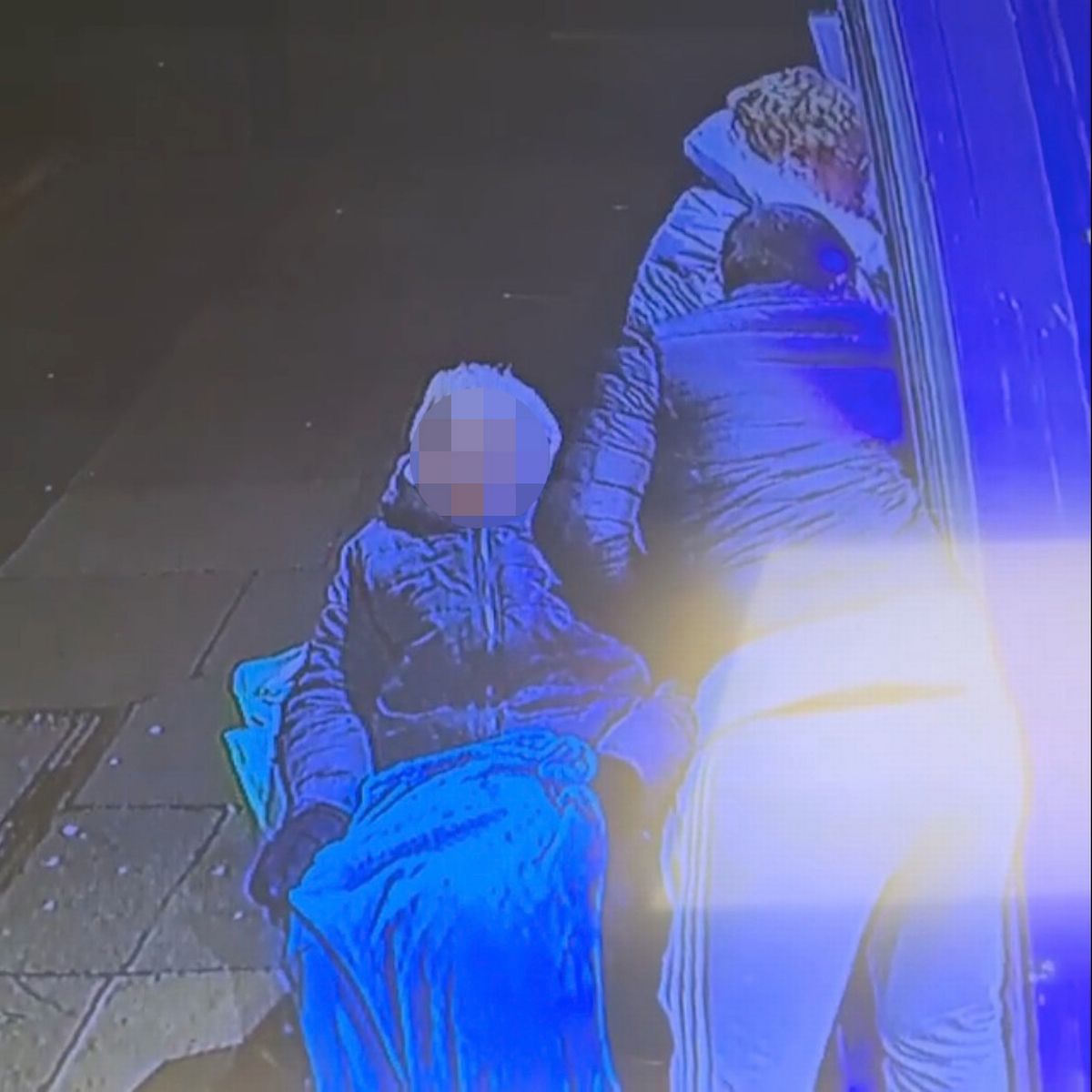 Pensioner in a wheelchair 