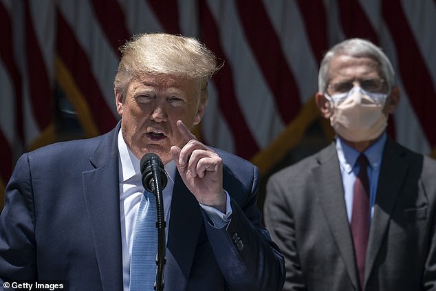 Fauci spoke out against the 