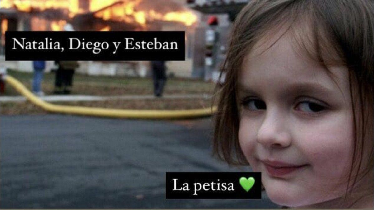⚡Título de Minuto Uno: Los mejores memes de la historia de la petisa ,  Natalia, Diego y Esteban