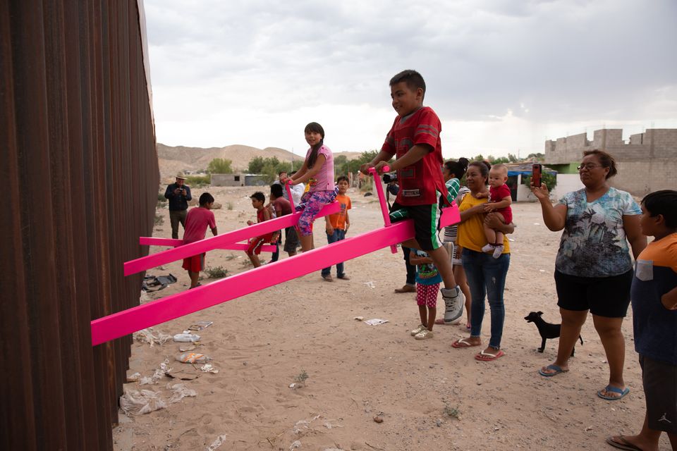 Seesaw installation at US-Mexico border wins Design of the Year award | The Art Newspaper