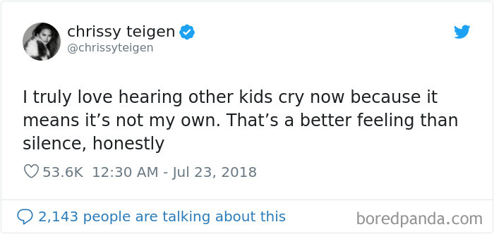 Chrissy Teigen tweets
