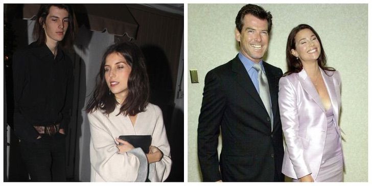 Dylan Brosnan con su novia Avery Wheles
