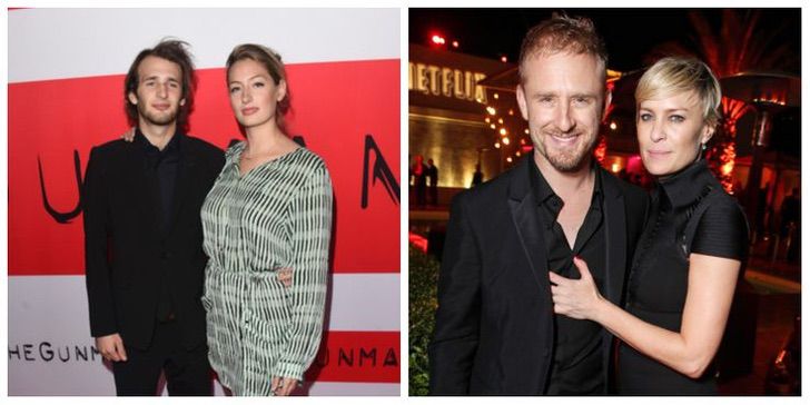 Hopper Penn con Uma Von Wittkamp y Robin Wright Penn.