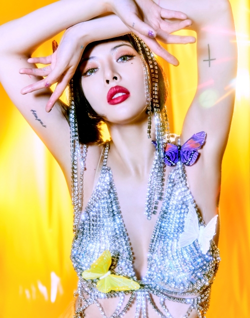 싱글리스트 모바일 사이트, 현아,